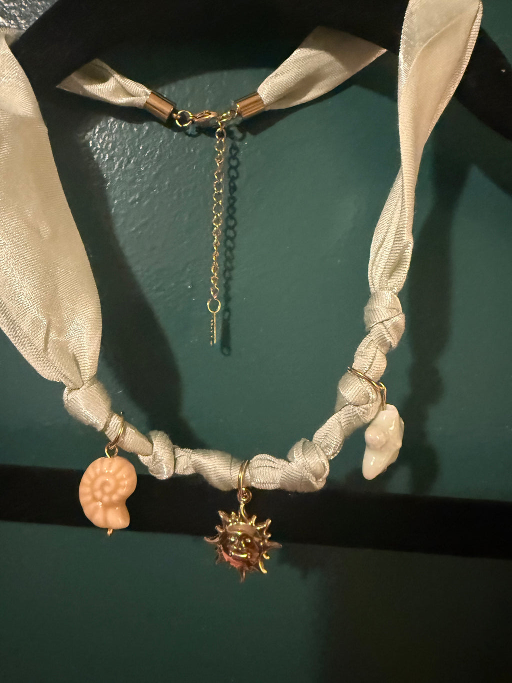 Summer Charm Fabric Necklace