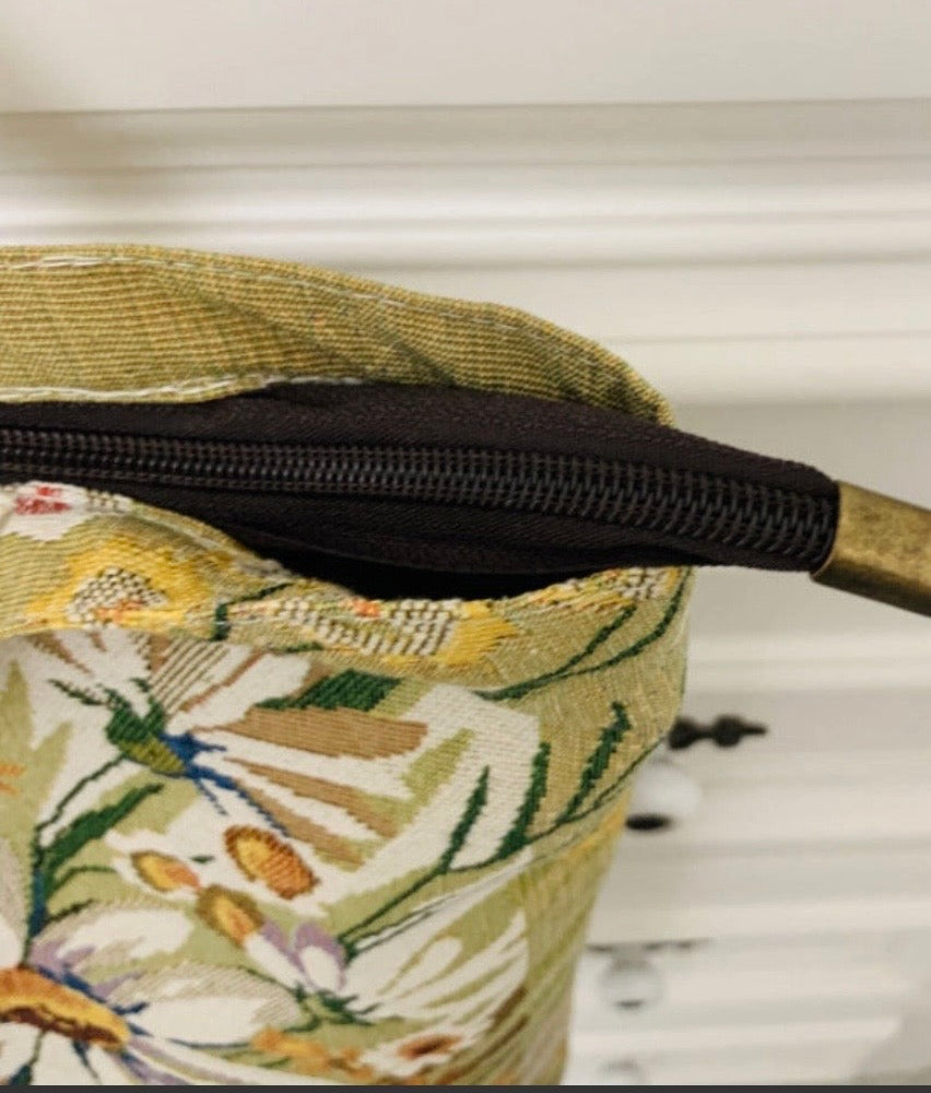 Cosbai - Floral Large Capacity Tote Bag