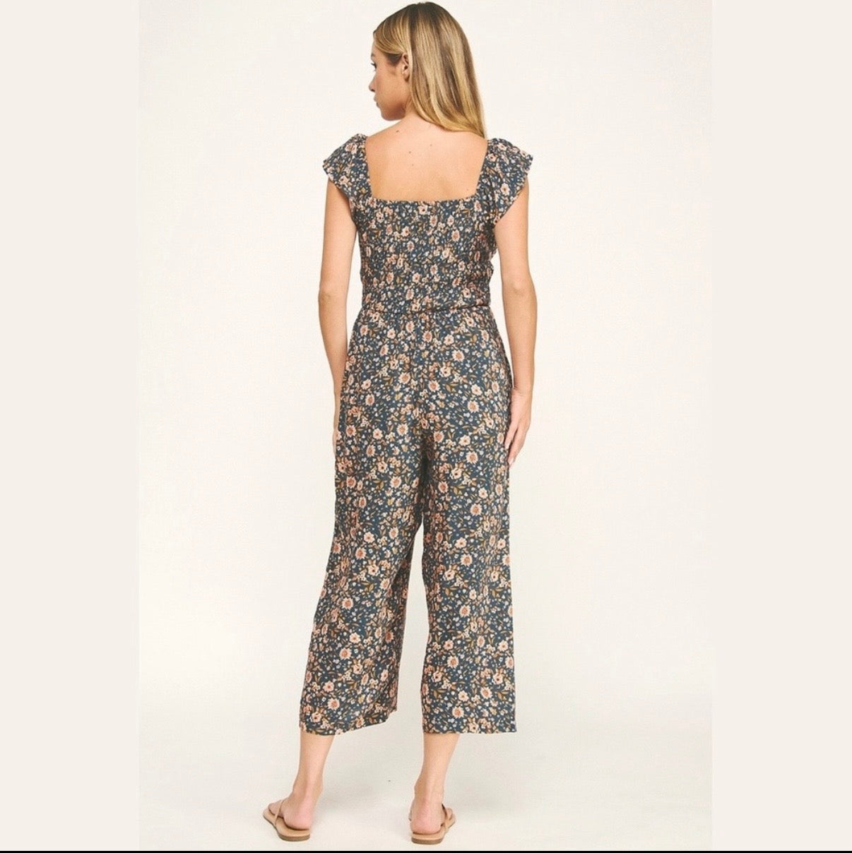 Floral Jumpsuit with pockets