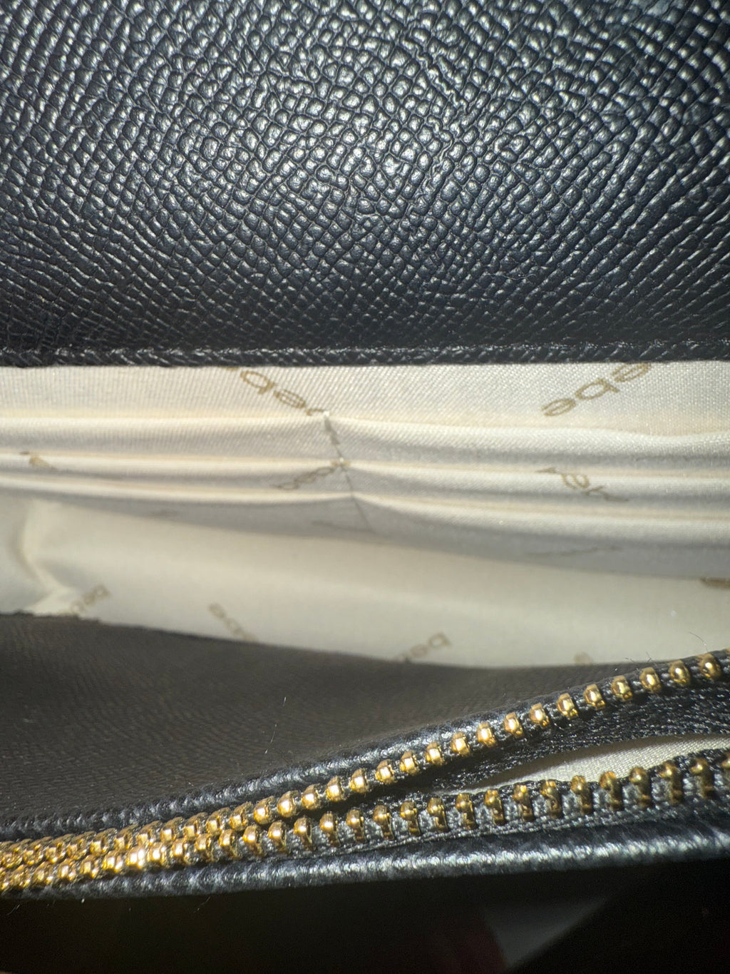 Bebe Los Angeles Ember Black & Pink Crossbody