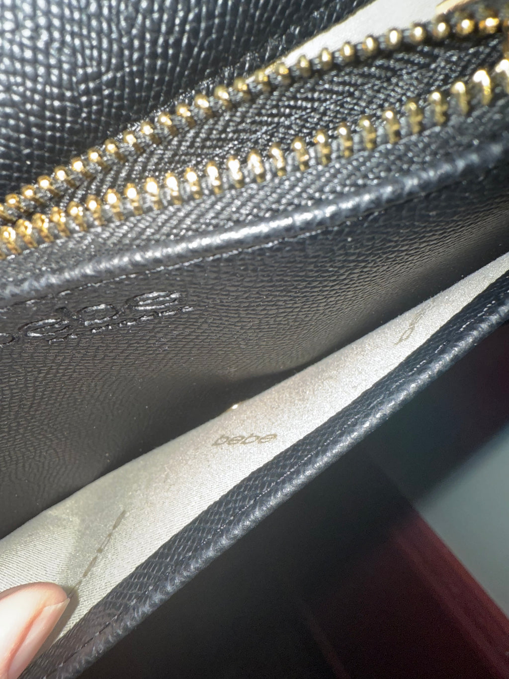 Bebe Los Angeles Ember Black & Pink Crossbody