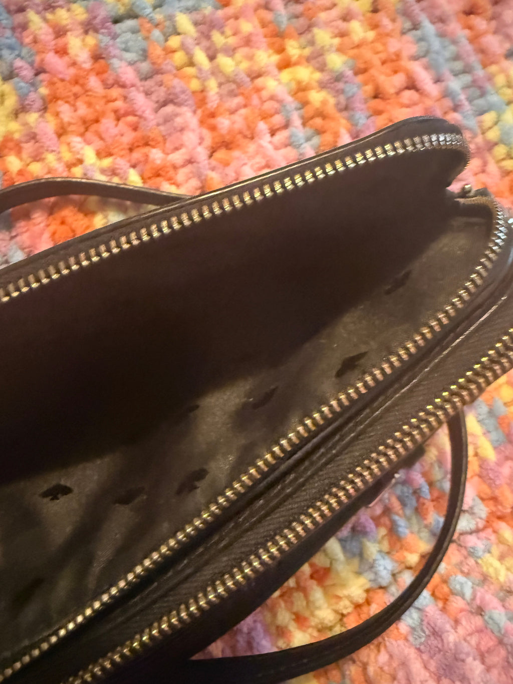 Kate Spade New York Black Leather Crossbody