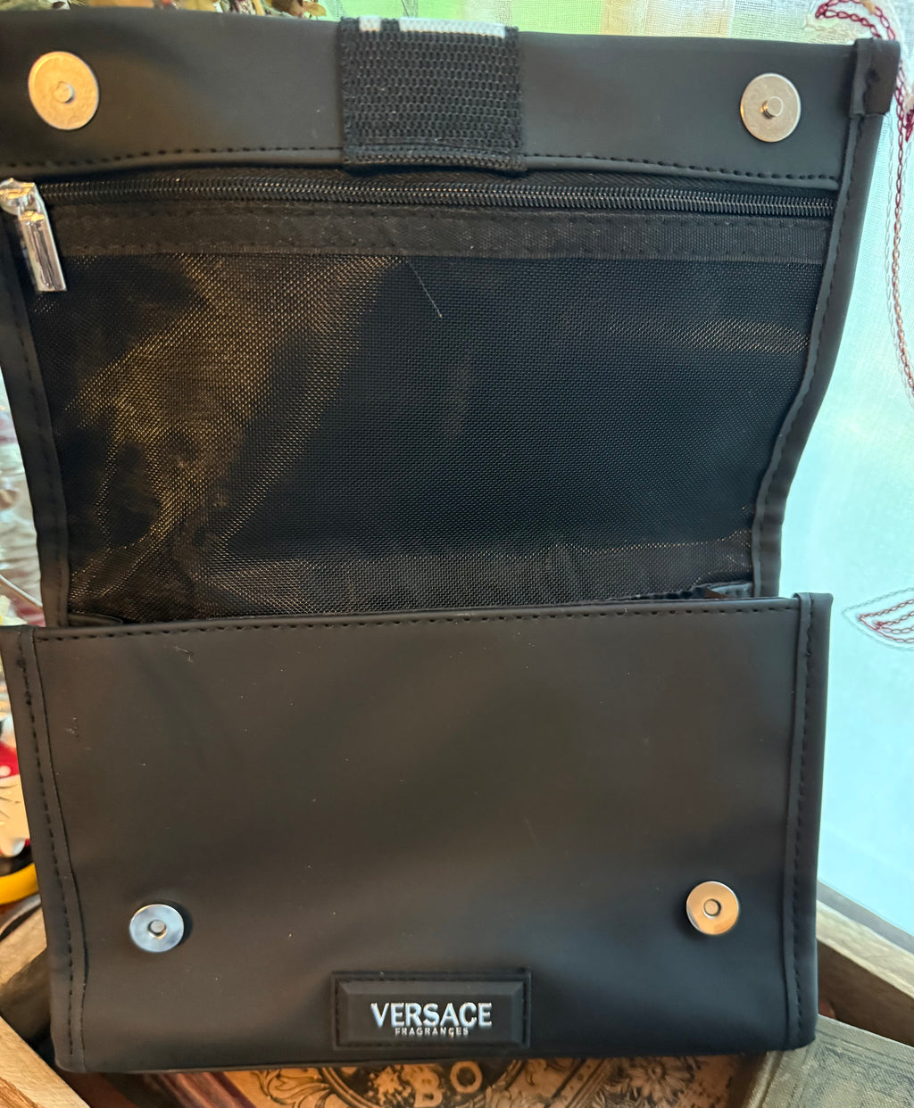 Versace Black Fragrance Bag